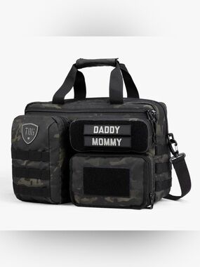 Tactical Baby Gear Deuce Diaper Bag Multicam Black